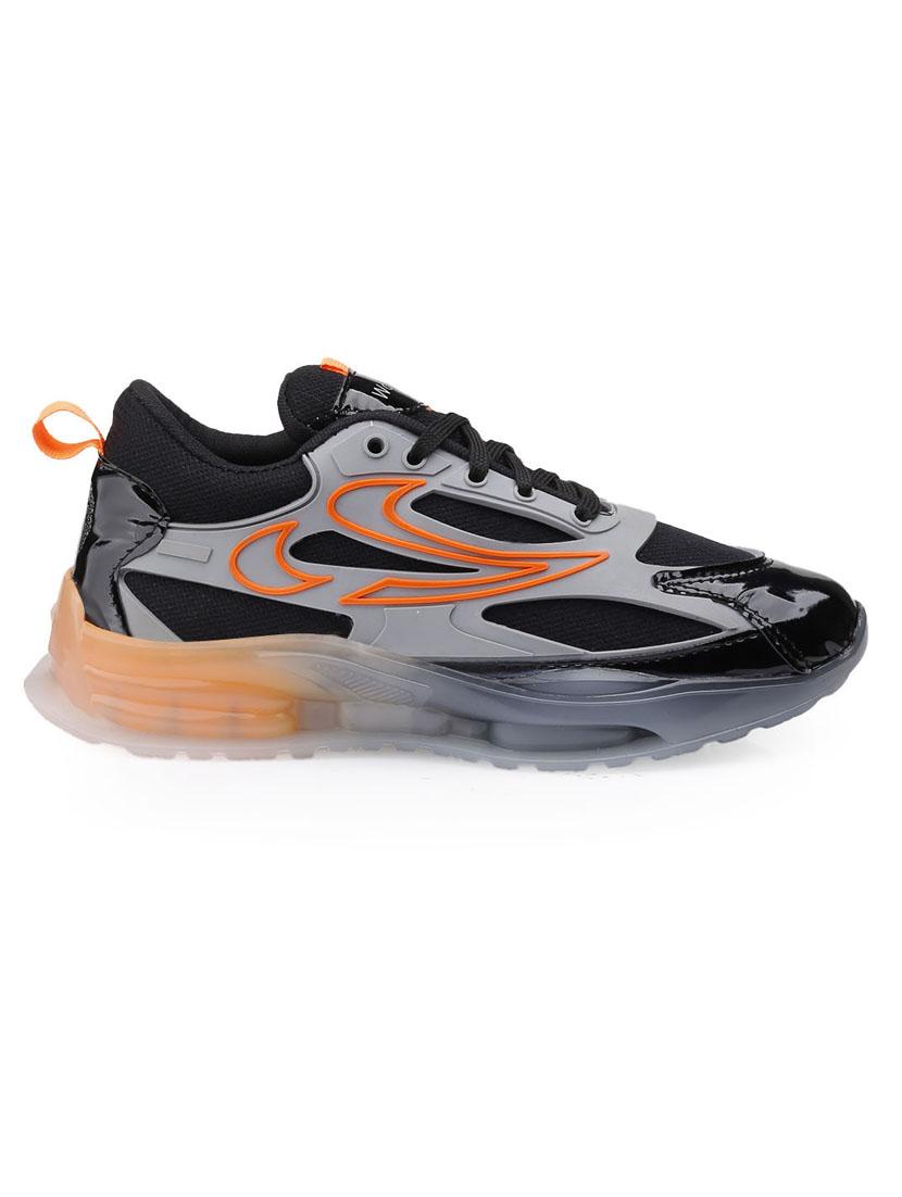men printed lace up sport shoe - 22020282 - Standard Image - 2