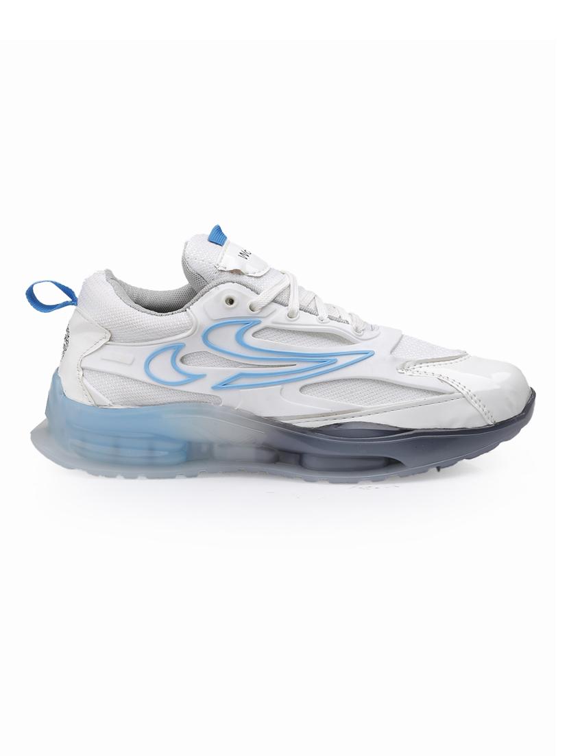 men white lace up sport shoe - 22020285 - Standard Image - 2