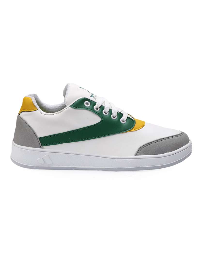 men color block lace up sneaker - 22020286 - Standard Image - 2