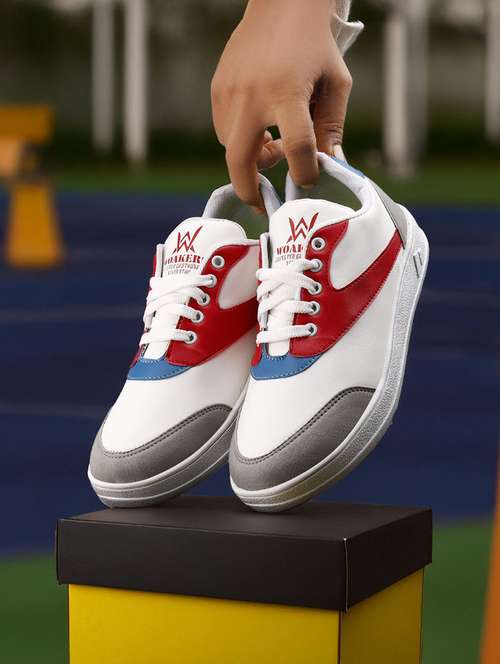 men color block lace up sneaker - 22020287 - Standard Image - 0