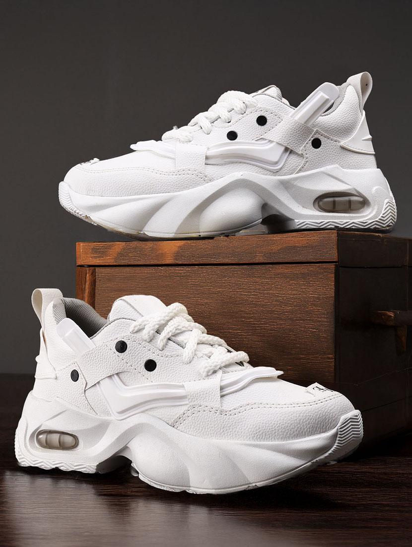 men white lace up sneaker - 22020290 - Zoom Image - 0