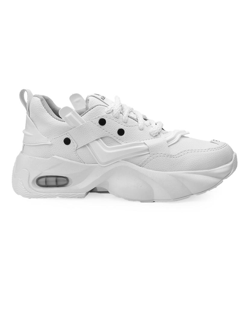 men white lace up sneaker - 22020290 - Standard Image - 2