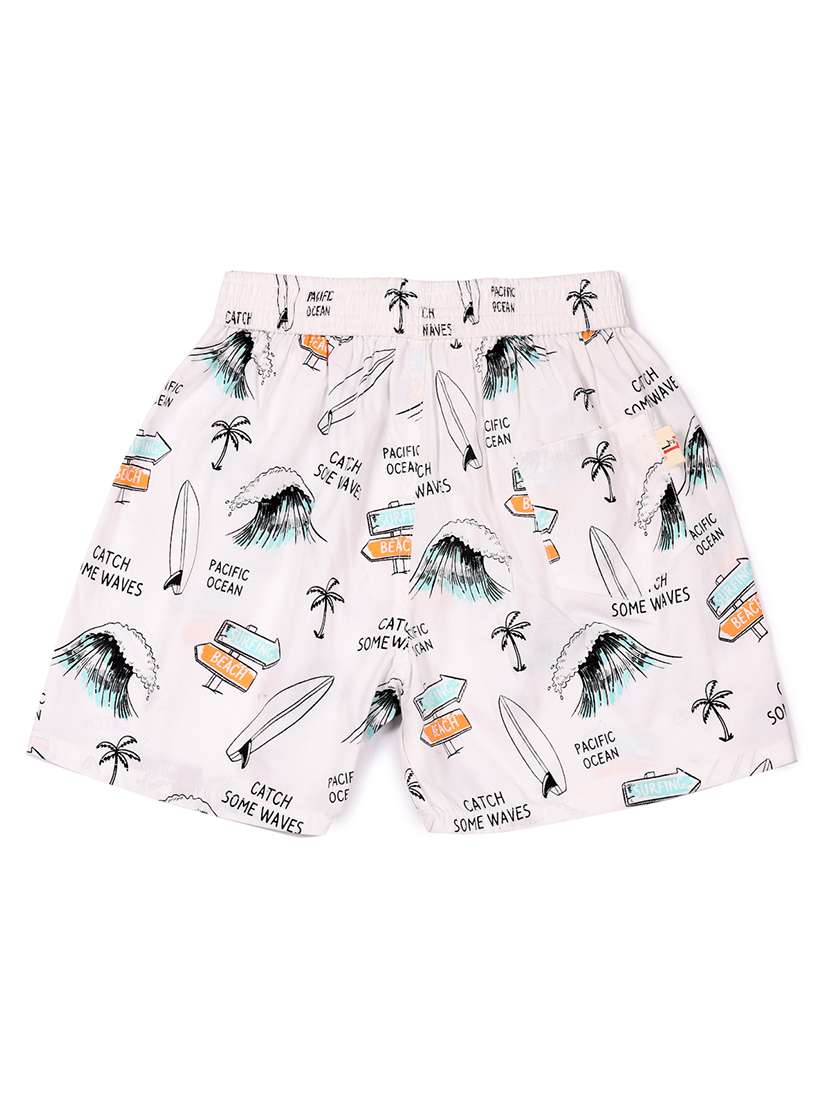 boys printed mid rise boxer - 22020306 -  Standard Image - 2