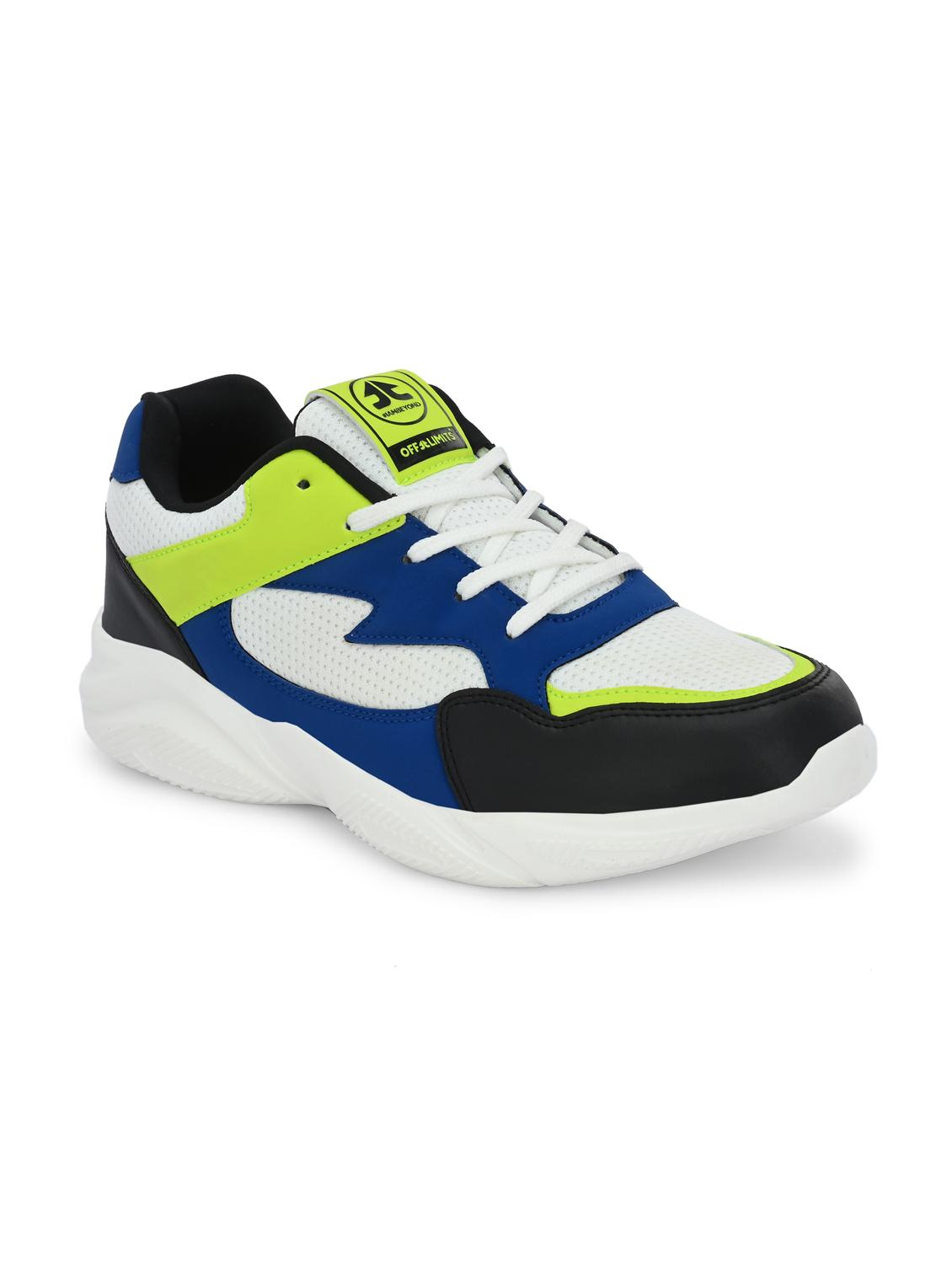 women color blocked lace-up sports shoe - 22020336 - Standard Image - 2