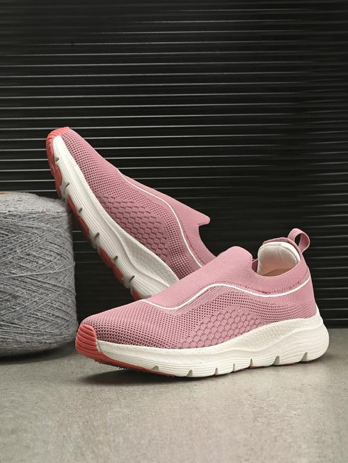 women pink slip on sports shoe - 22020339 -  Standard Image - 0
