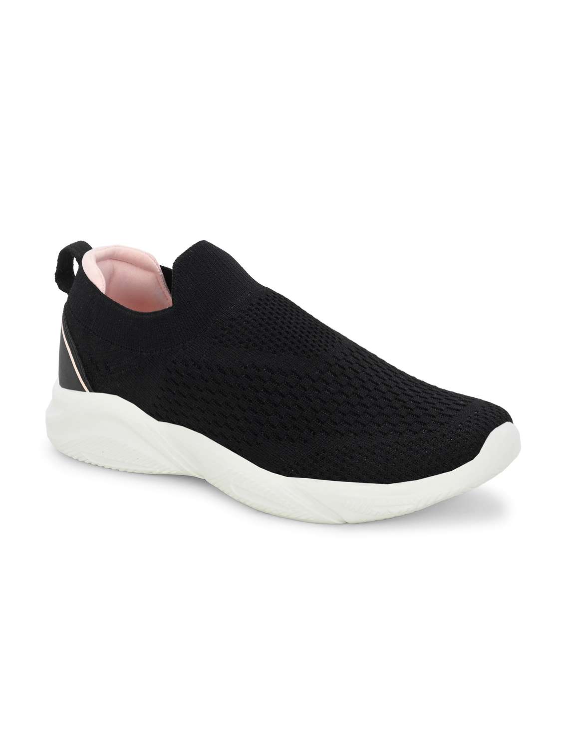 women black slip on sports shoe - 22020342 - Standard Image - 2