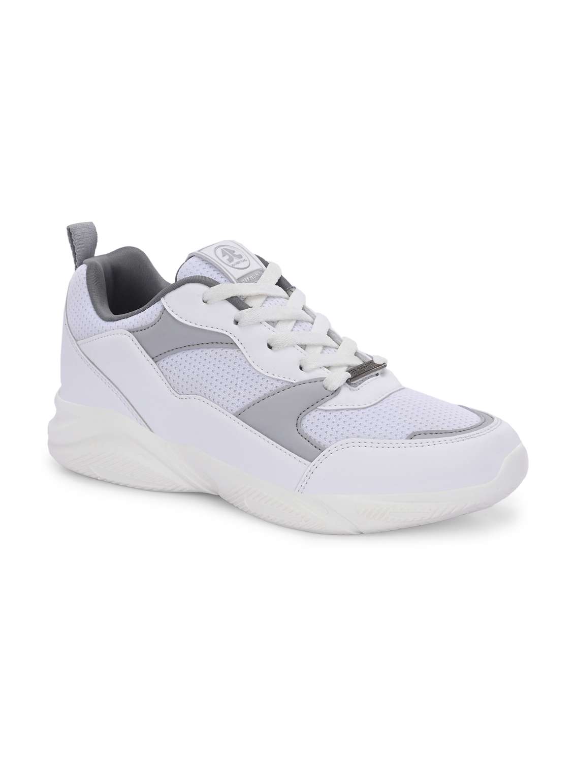 women off white lace-up sports shoe - 22020348 -  Standard Image - 2