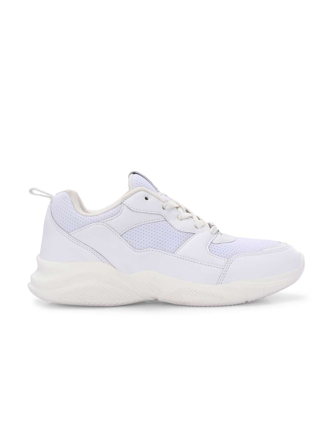 women off white lace-up sports shoe - 22020349 -  Standard Image - 2