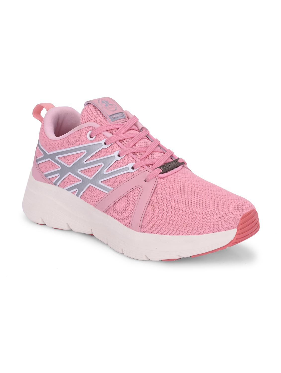 women pink lace-up sports shoe - 22020358 - Standard Image - 2