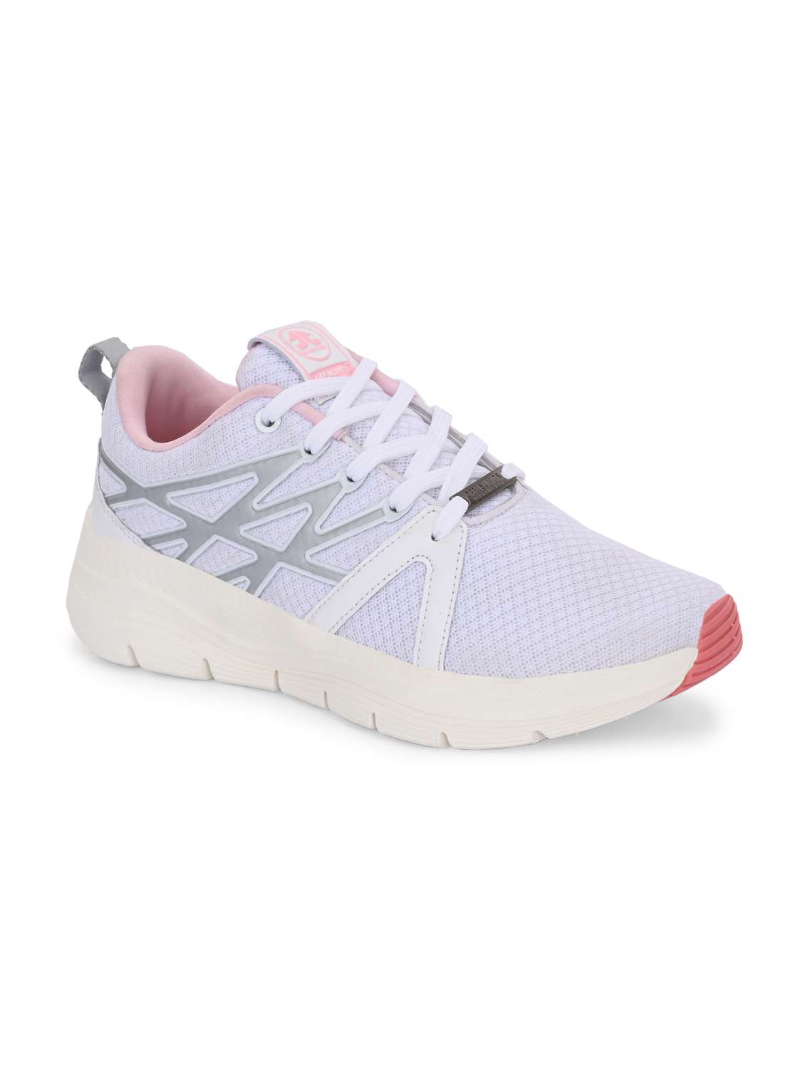 women off white lace-up sports shoe - 22020359 -  Standard Image - 2