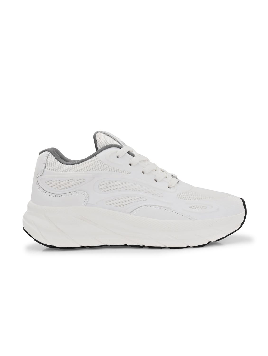 women white lace-up sports shoe - 22020361 - Standard Image - 2
