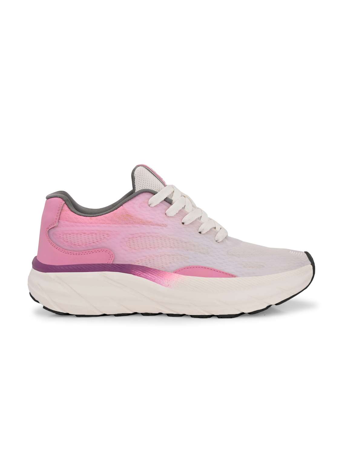 women pink lace-up sports shoe - 22020362 -  Standard Image - 2