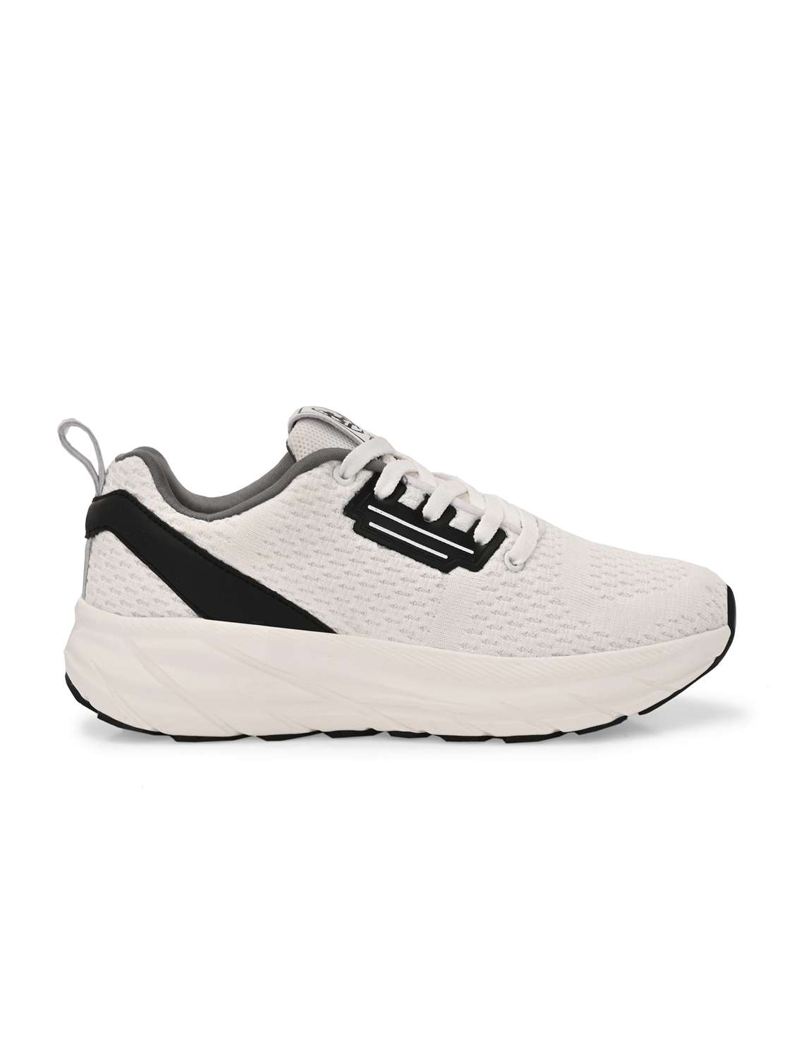 women white lace-up sports shoe - 22020375 - Standard Image - 2