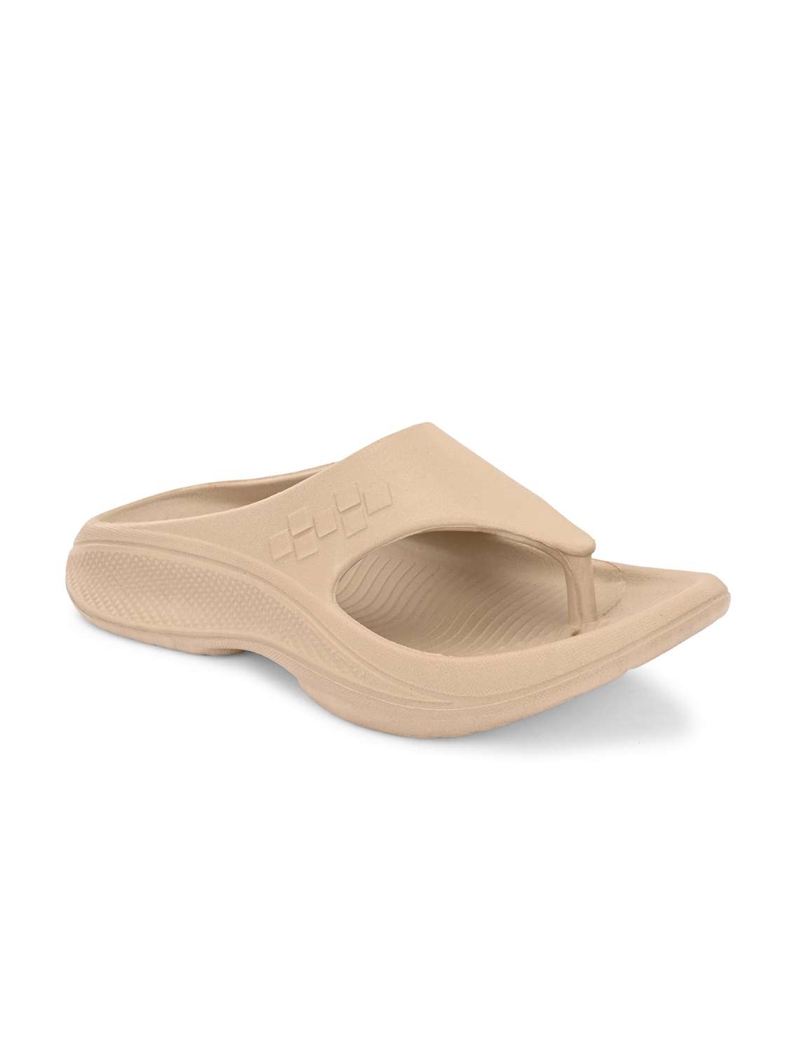 men beige slider flip flop - 22020433 - Standard Image - 2
