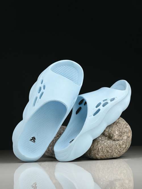 men open toe slip on slider - 22020435 - Standard Image - 0