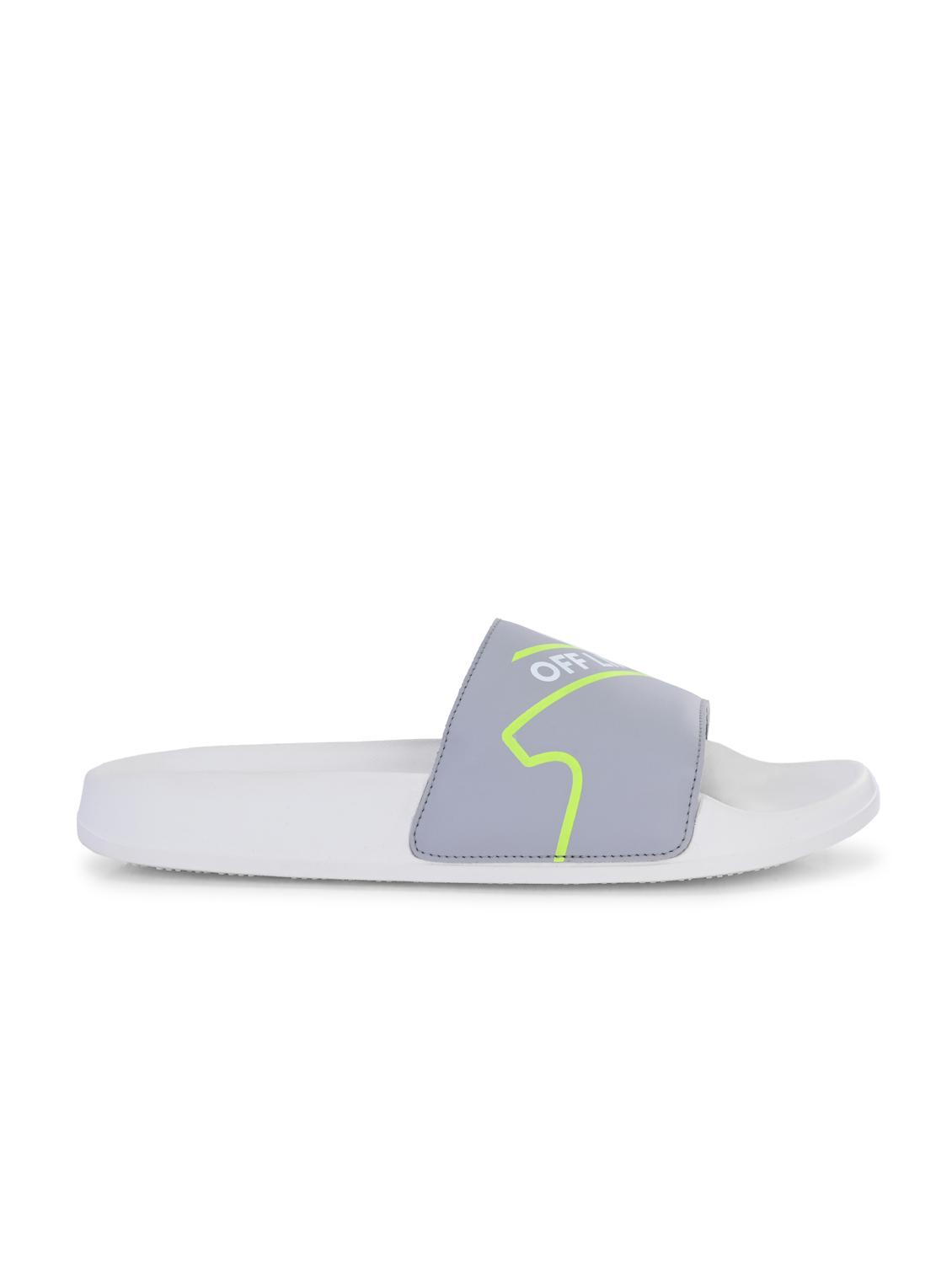 men printed slip on slider - 22020486 - Standard Image - 2