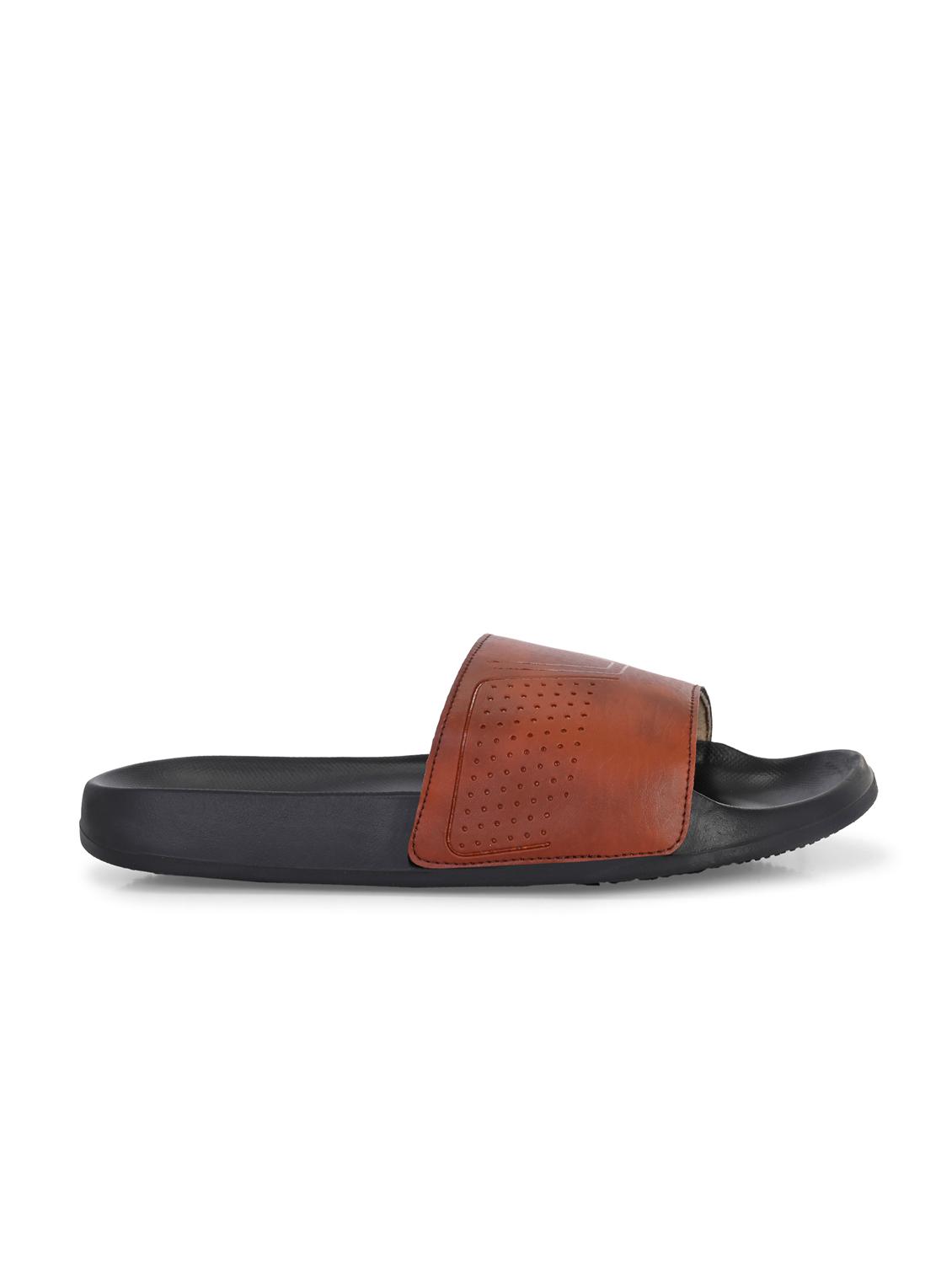 men solid slip on slider - 22020489 - Standard Image - 2
