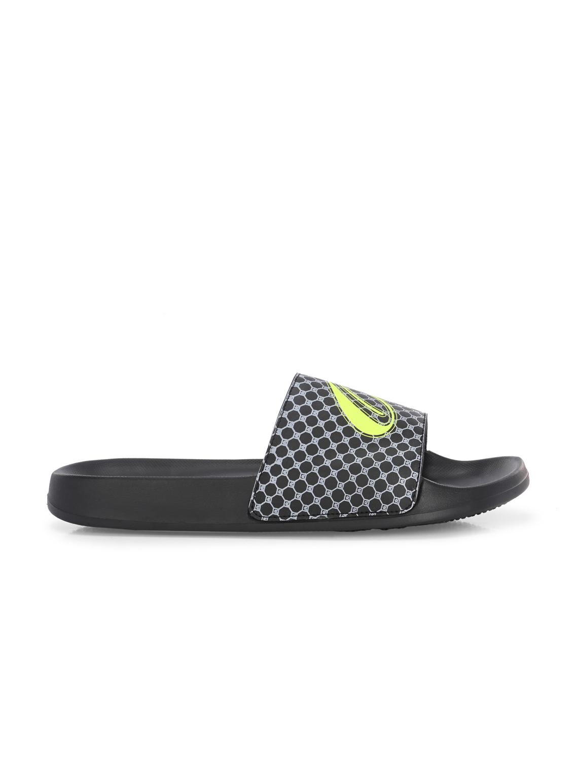 men printed slip on slider - 22020493 - Standard Image - 2