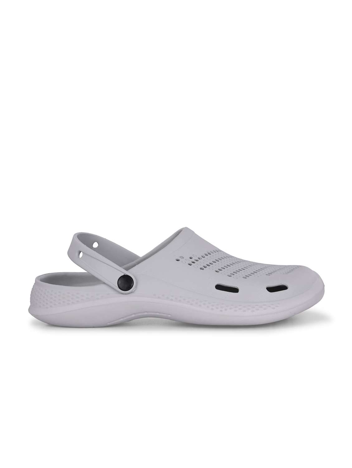 men grey solid clog - 22020497 -  Standard Image - 2
