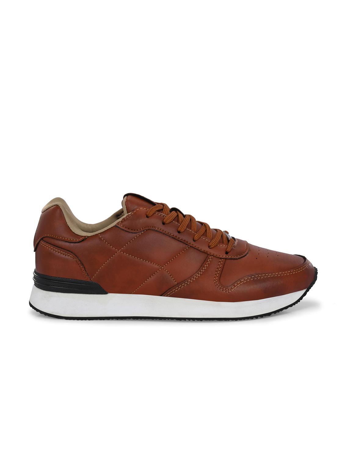 men brown lace up sneaker - 22020506 - Standard Image - 2