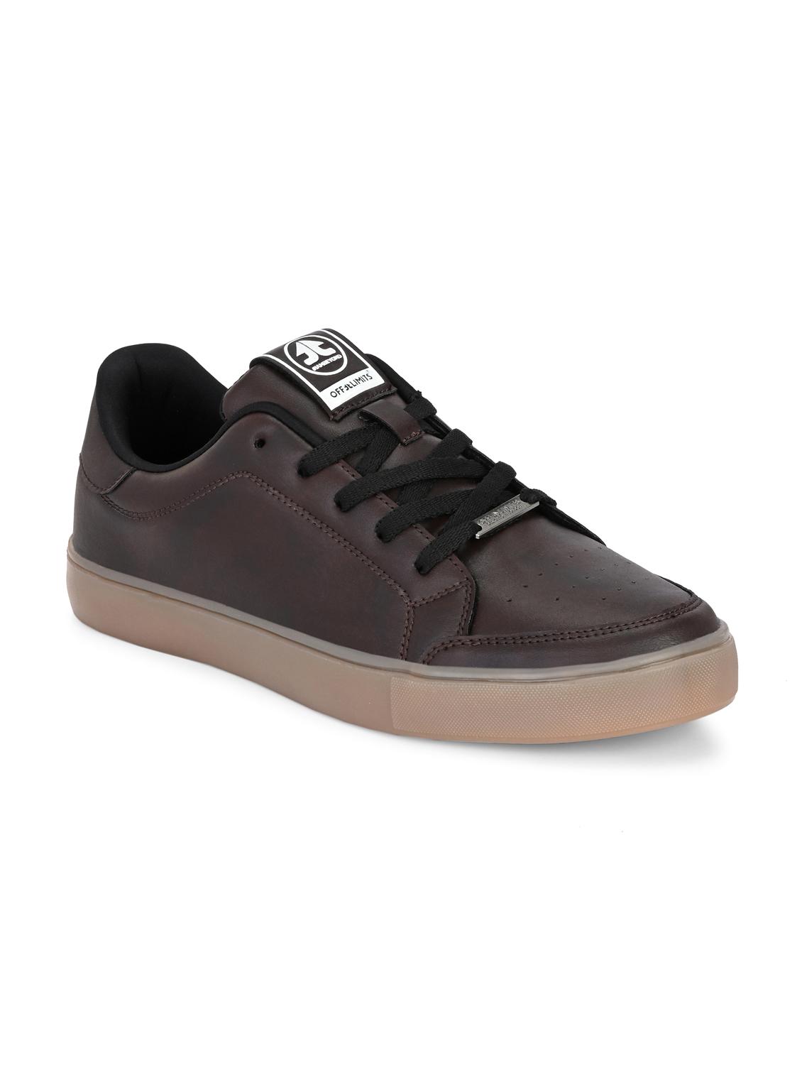 men brown lace up sneaker - 22020519 - Standard Image - 2