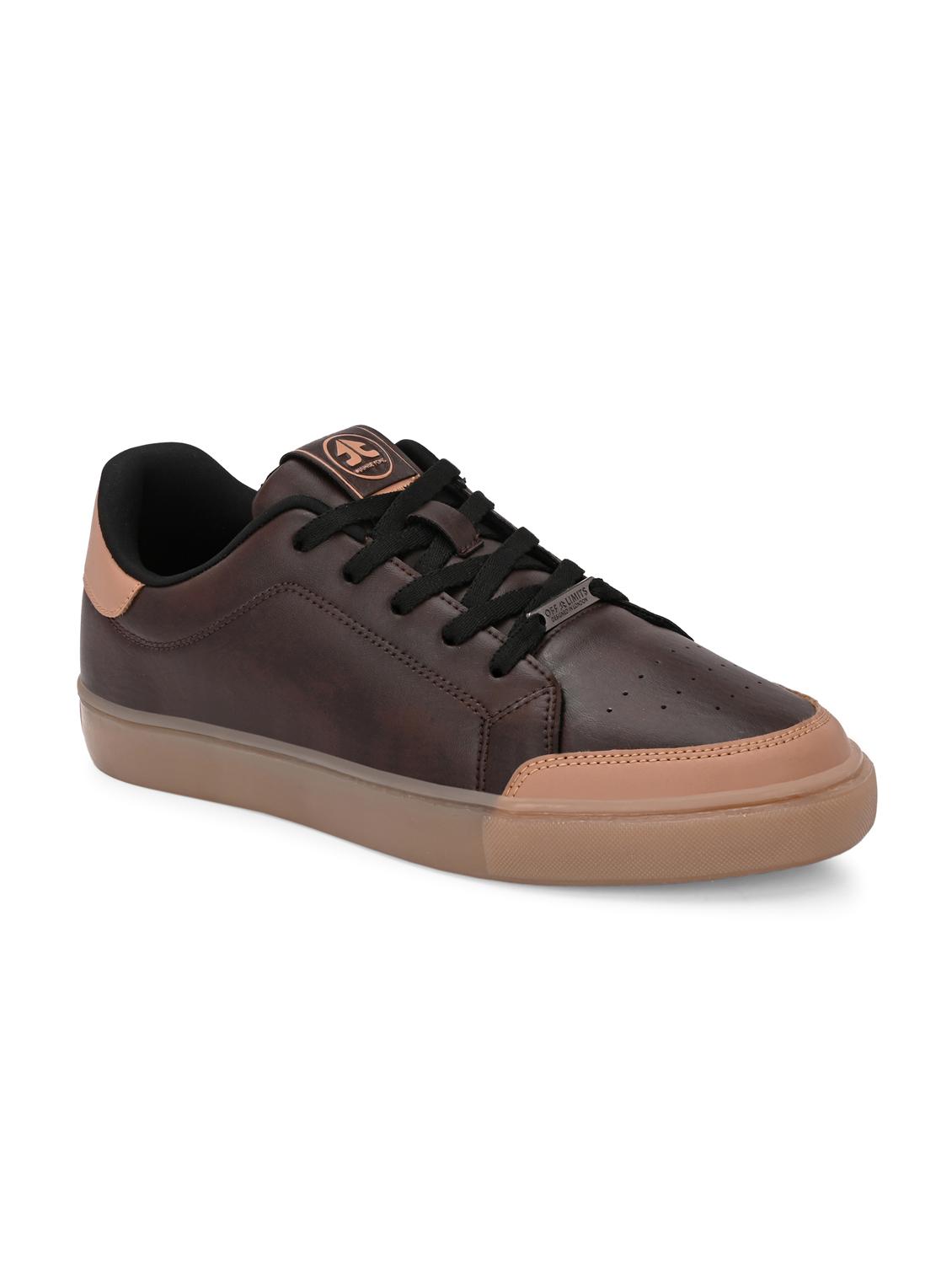men brown lace up sneaker - 22020523 - Standard Image - 2