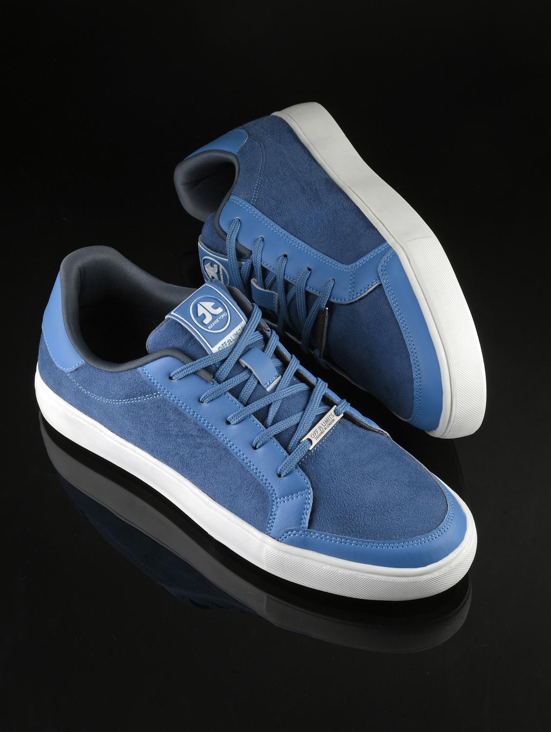 men blue lace up sneaker - 22020531 -  Zoom Image - 0