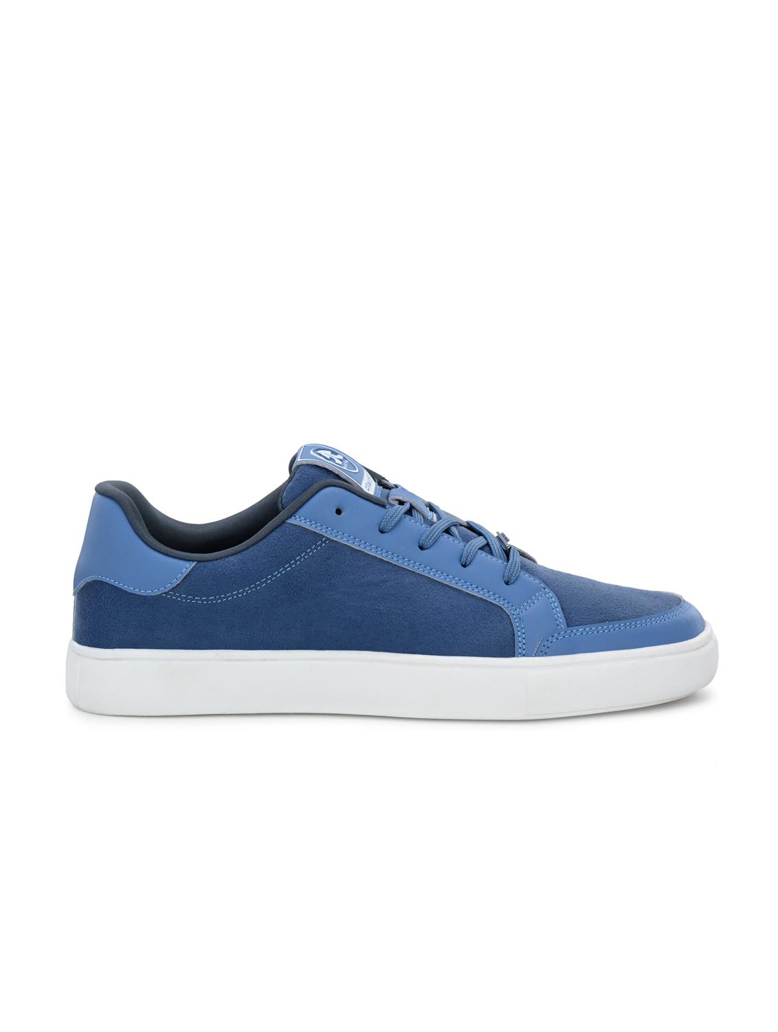 men blue lace up sneaker - 22020531 - Standard Image - 2