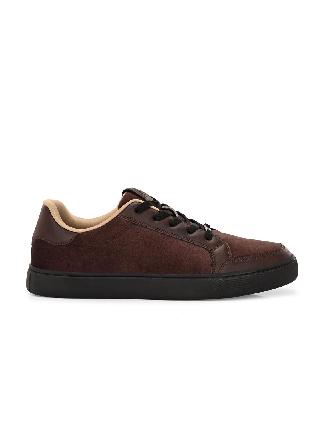 men brown lace up sneaker - 22020533 - Standard Image - 2