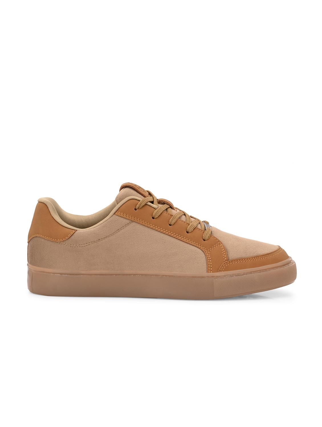 men tan lace up sneaker - 22020535 - Standard Image - 2