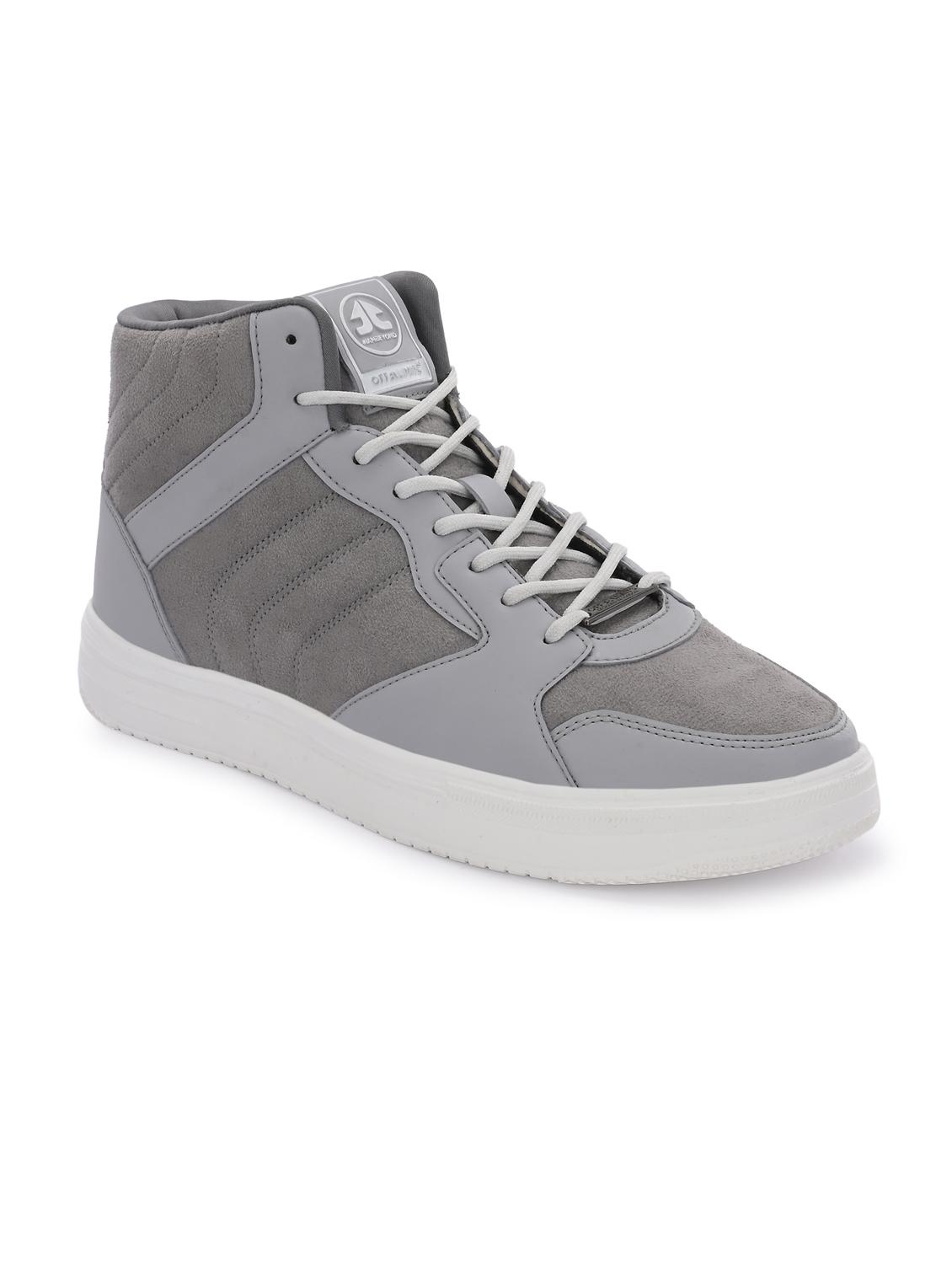 men grey lace up shoe - 22020546 - Standard Image - 2