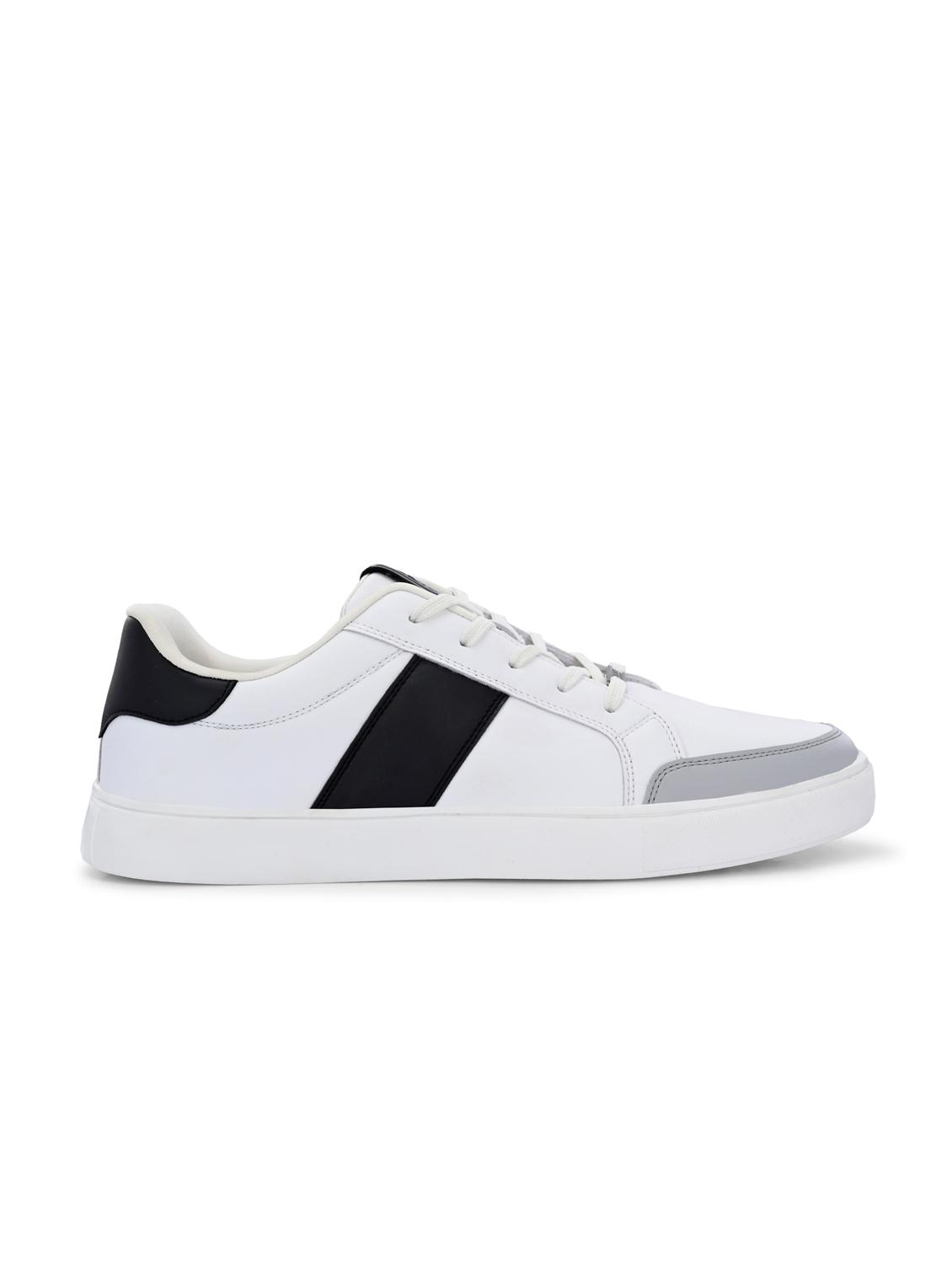 men white lace up sneaker - 22020554 - Standard Image - 2