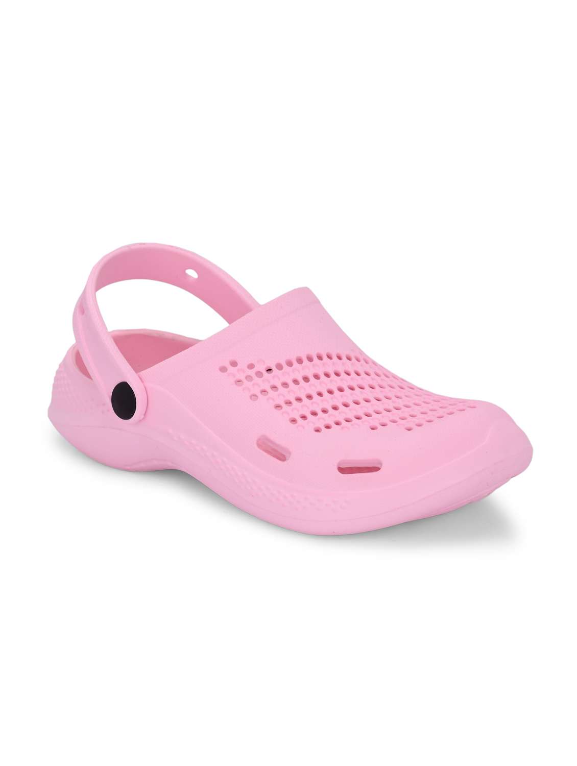 women pink solid clogs - 22020590 -  Standard Image - 2