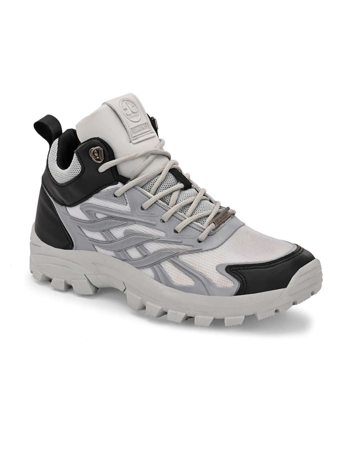 men solid grey sport shoe - 22020597 - Standard Image - 2