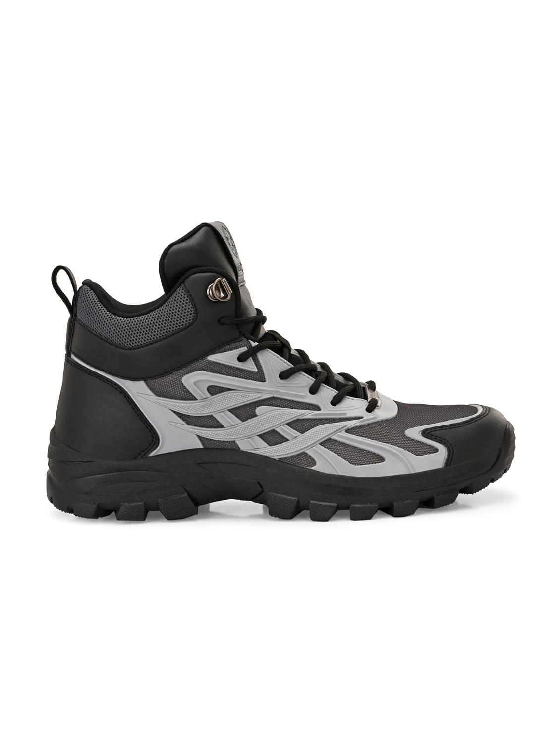 men solid grey sport shoe - 22020599 - Standard Image - 2