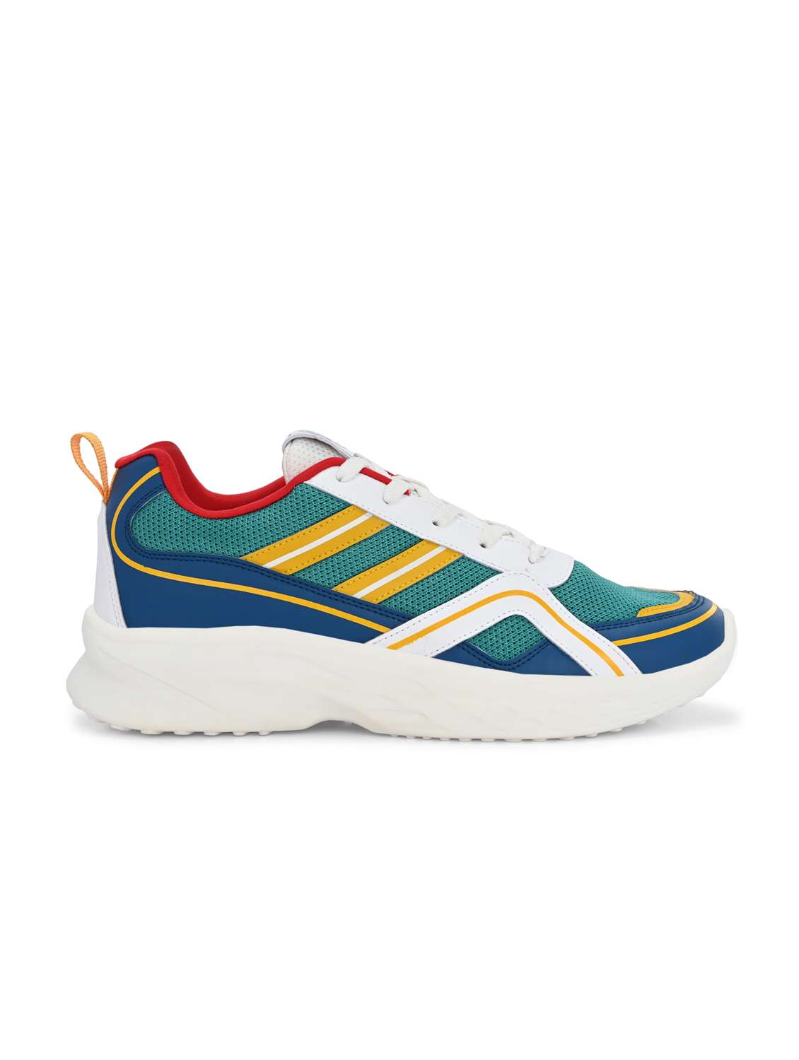 men solid green sport shoe - 22020606 - Standard Image - 2