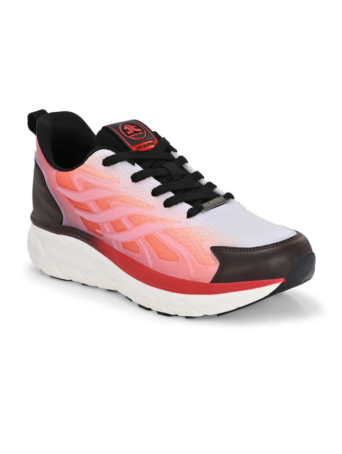 men pink lace up sport shoe - 22020612 -  Standard Image - 2