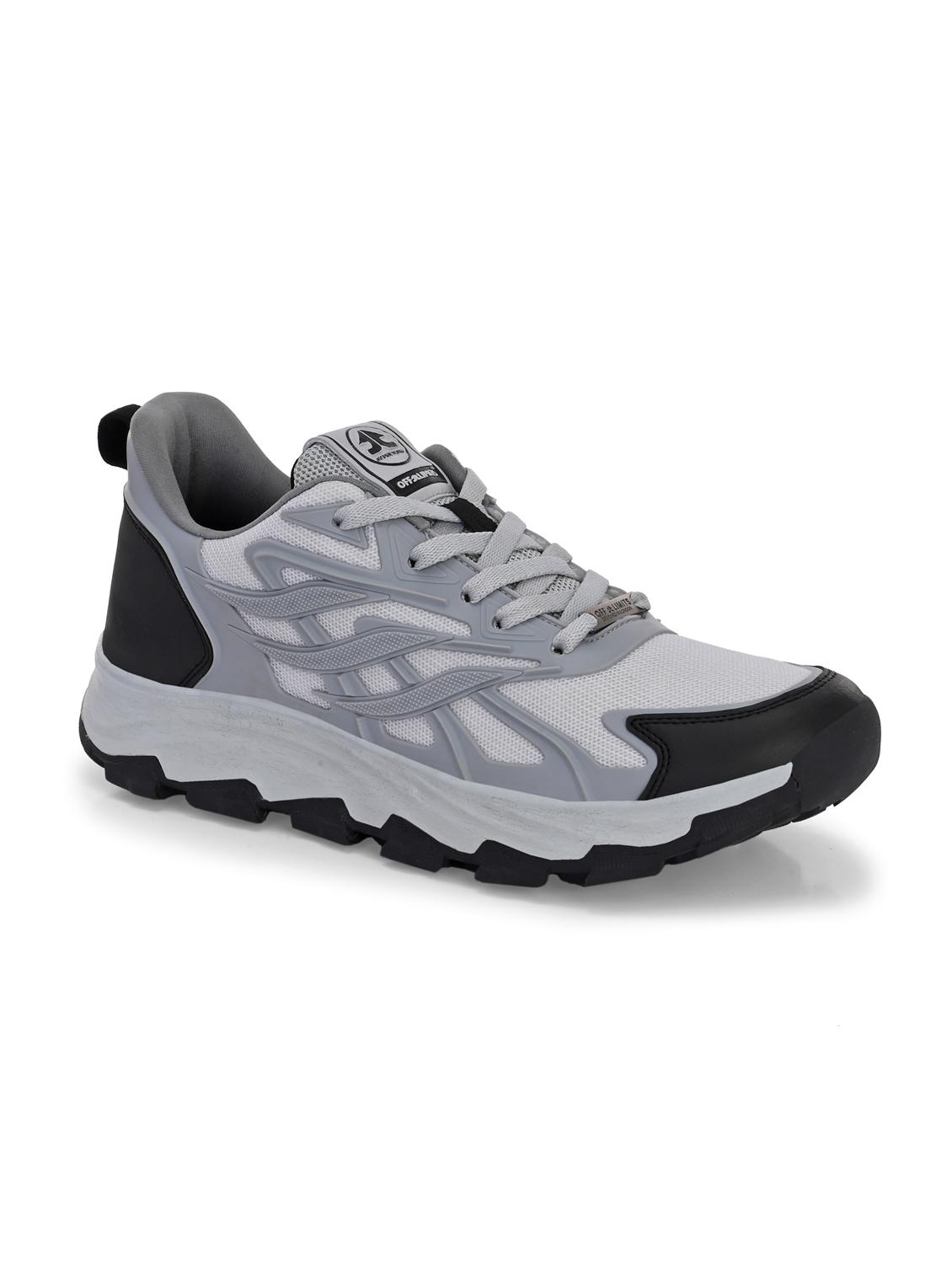 men greylace up sport shoe - 22020613 - Standard Image - 2
