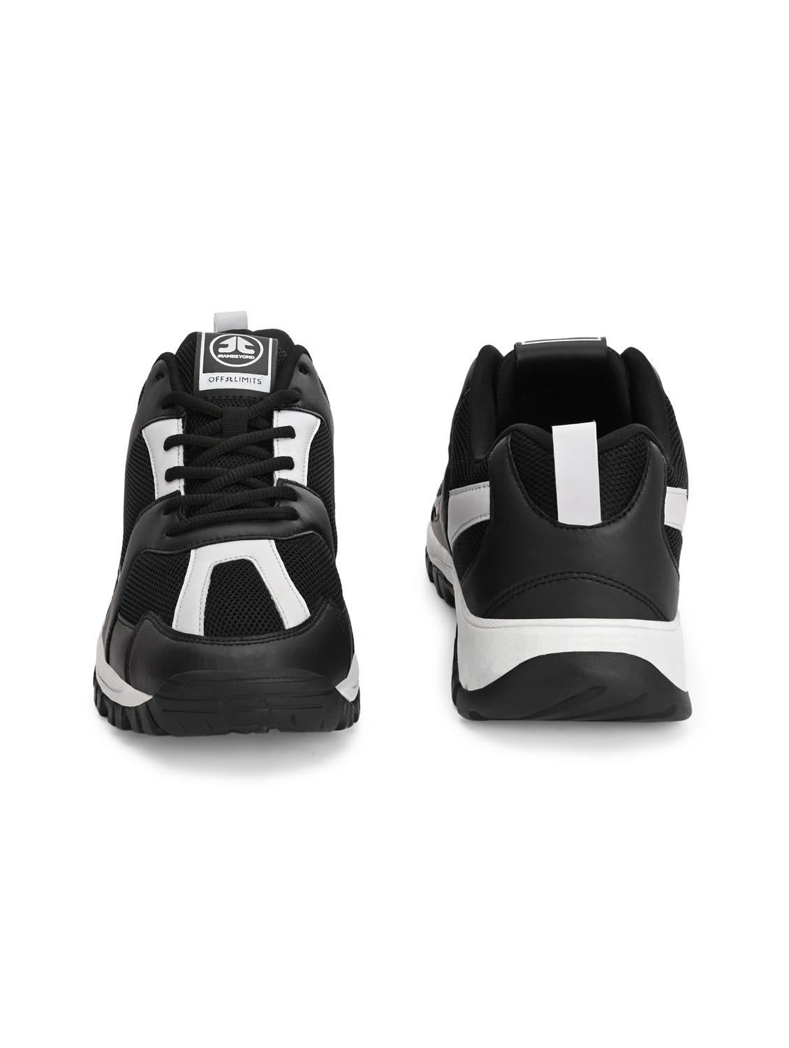 men black lace up sport shoe - 22020617 - Standard Image - 2