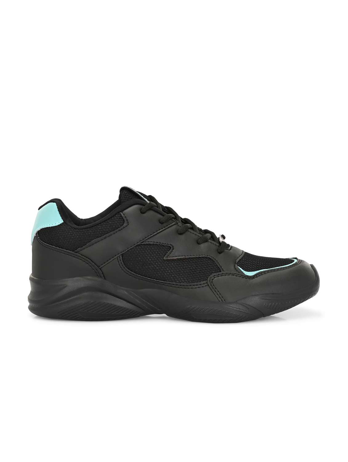 men black lace up sport shoe - 22020622 -  Standard Image - 2