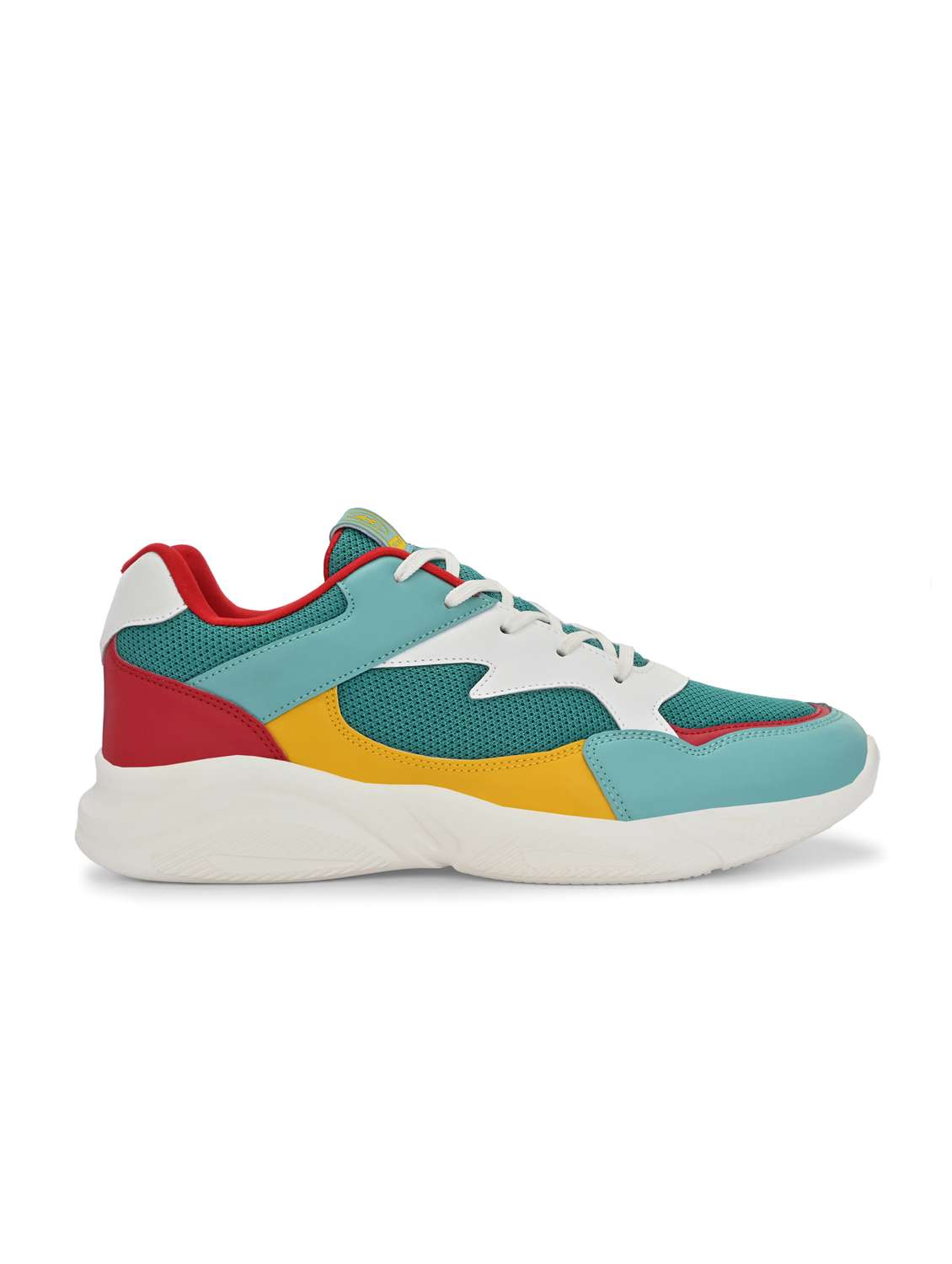 men solid green sport shoe - 22020626 - Standard Image - 2