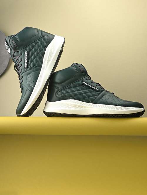 men bottle green sport shoe - 22020642 - Standard Image - 0