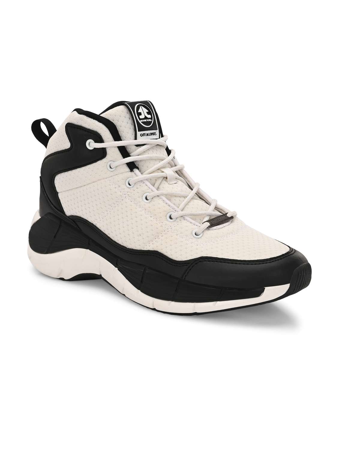 men solid off white sport shoe - 22020648 -  Standard Image - 2
