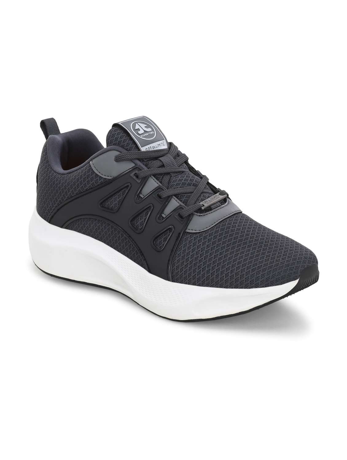 men solid grey sport shoe - 22020655 -  Standard Image - 2