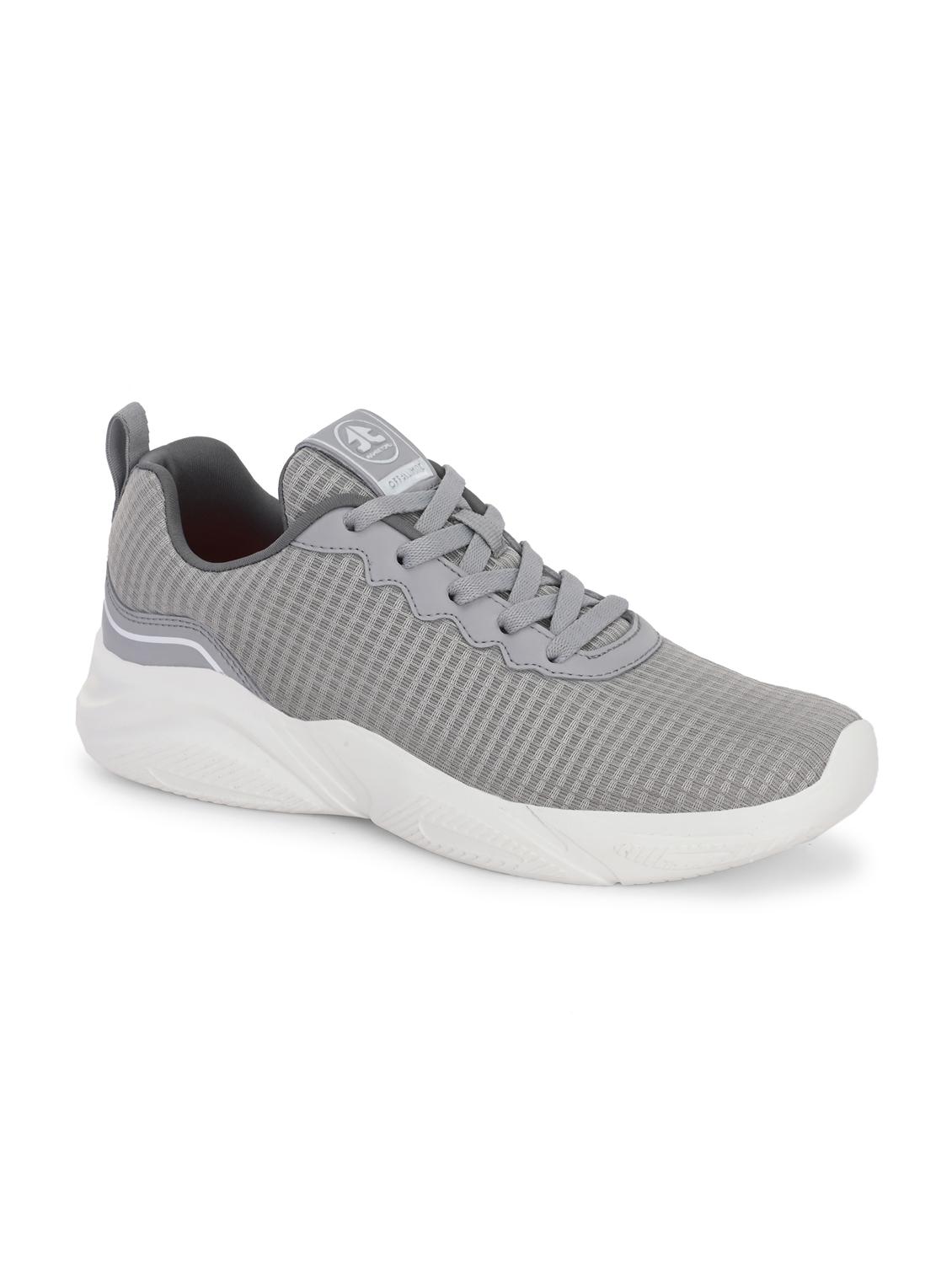men solid lace up grey sport shoe - 22020675 - Standard Image - 2