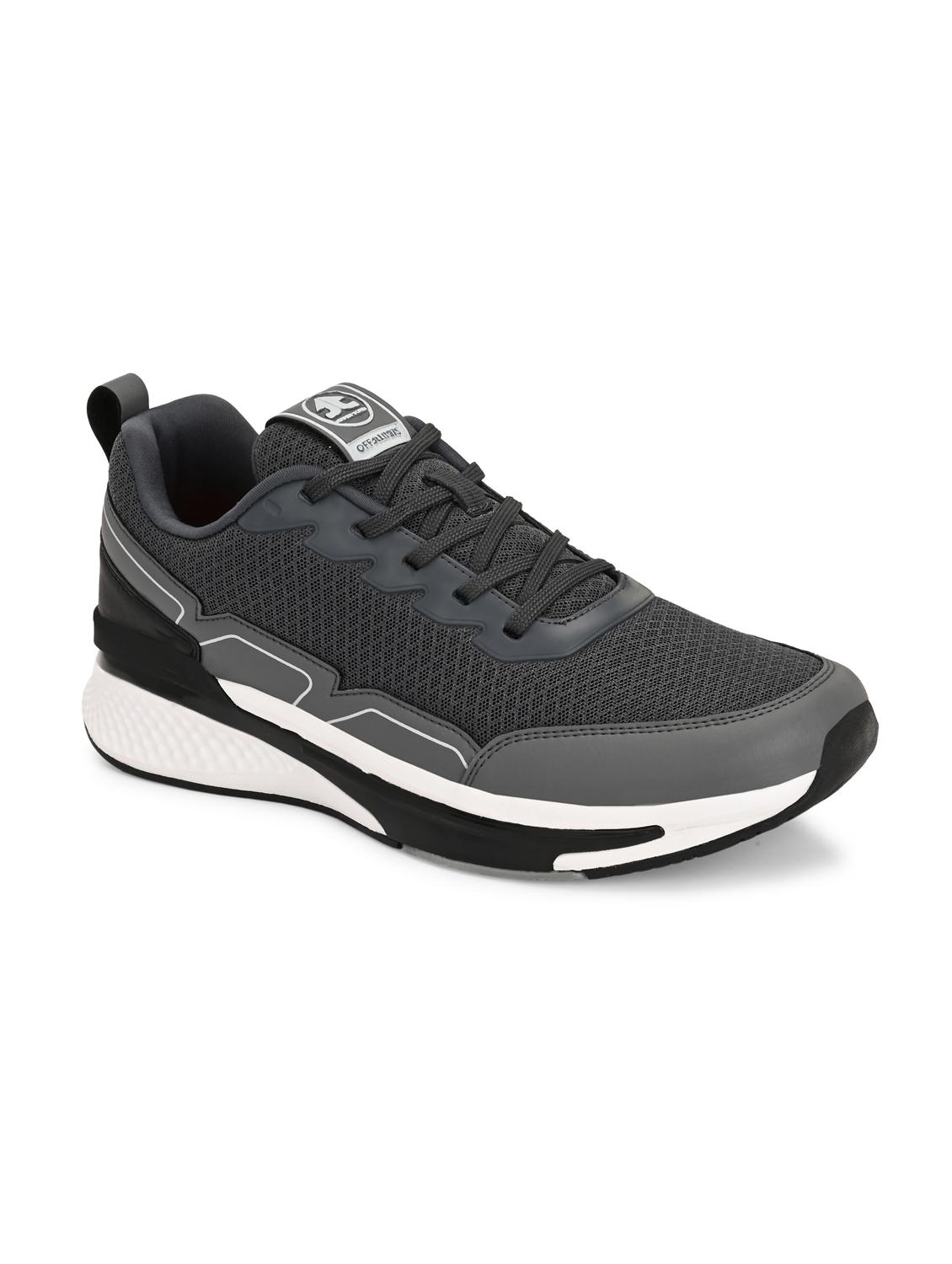 men grey lace up sport shoe - 22020687 - Zoom Image - 0