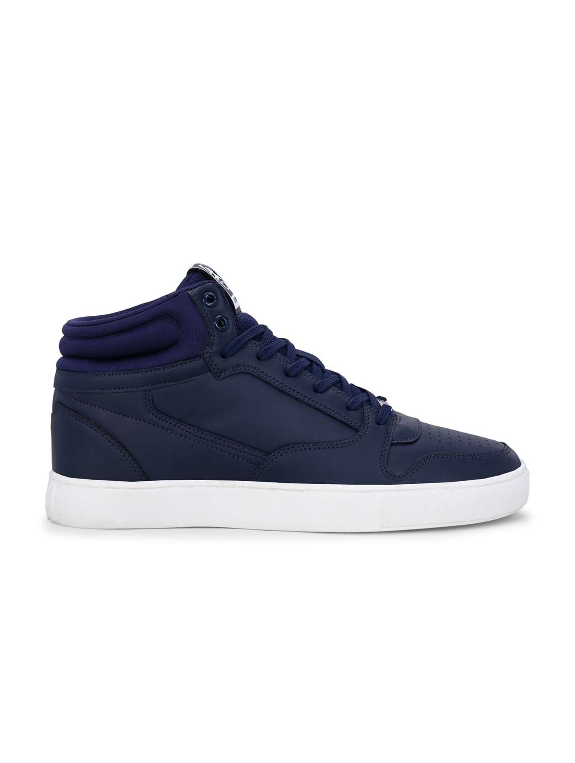 men navy lace up sneaker - 22020697 - Standard Image - 2