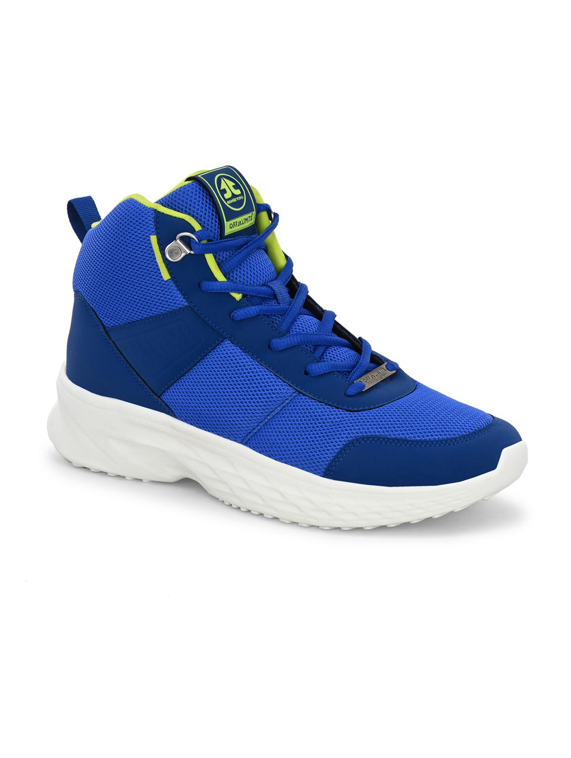 men blue lace up sneaker - 22020702 - Standard Image - 2