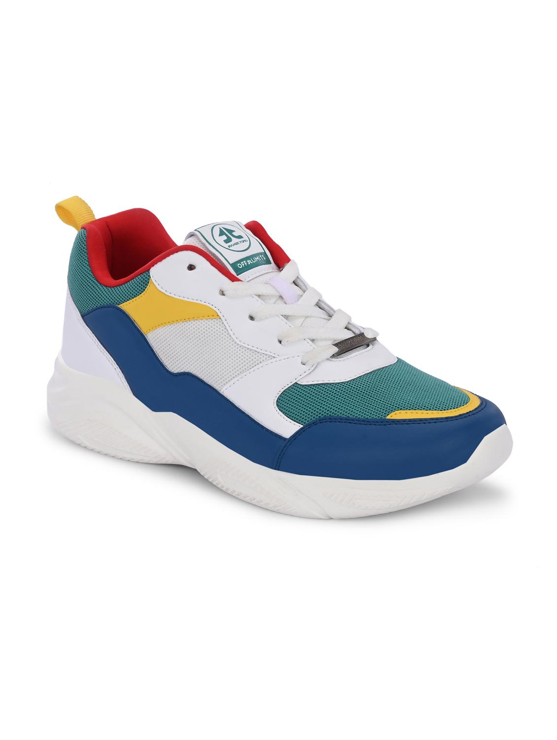 men color block lace up sneaker - 22020709 - Standard Image - 2