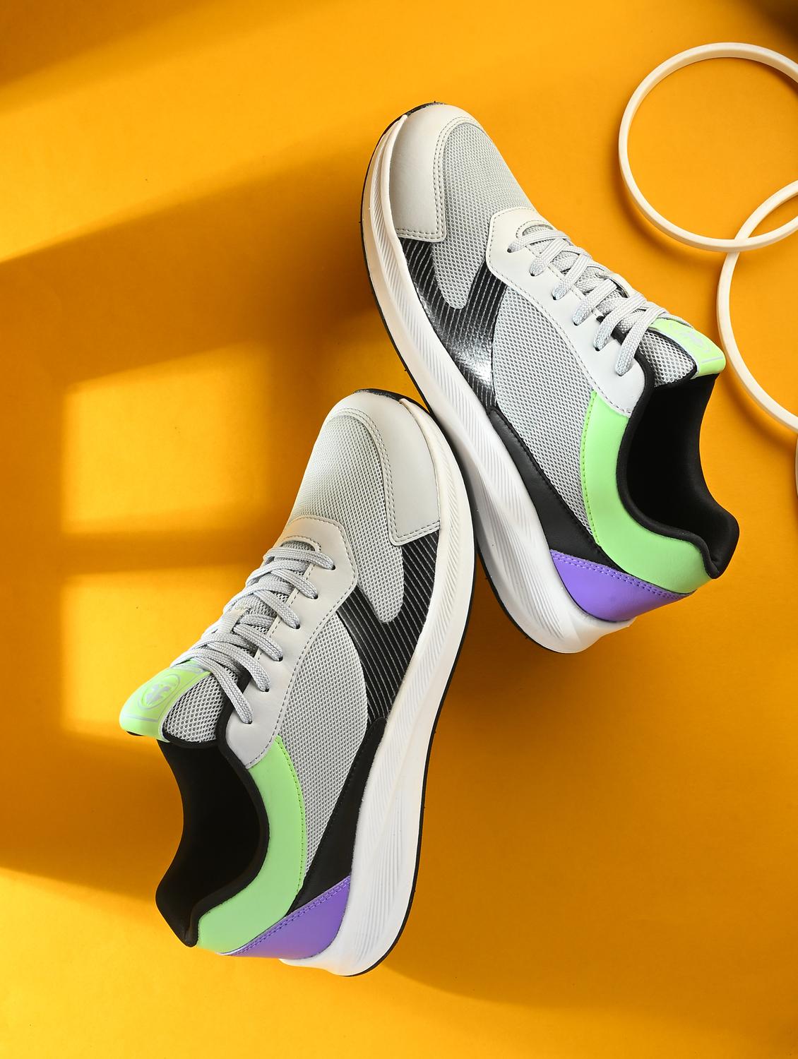 men color block lace up sneaker - 22020721 -  Zoom Image - 0
